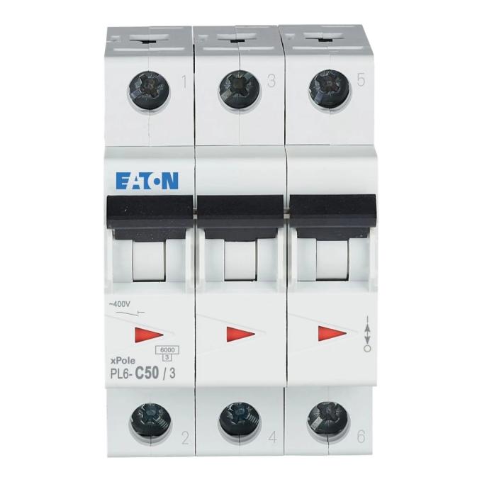 Eaton 3-п. М3 С 50А PL6 6кА