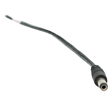Разъем питания – кабель DC-M (D 5,5x2,5мм) 25см black