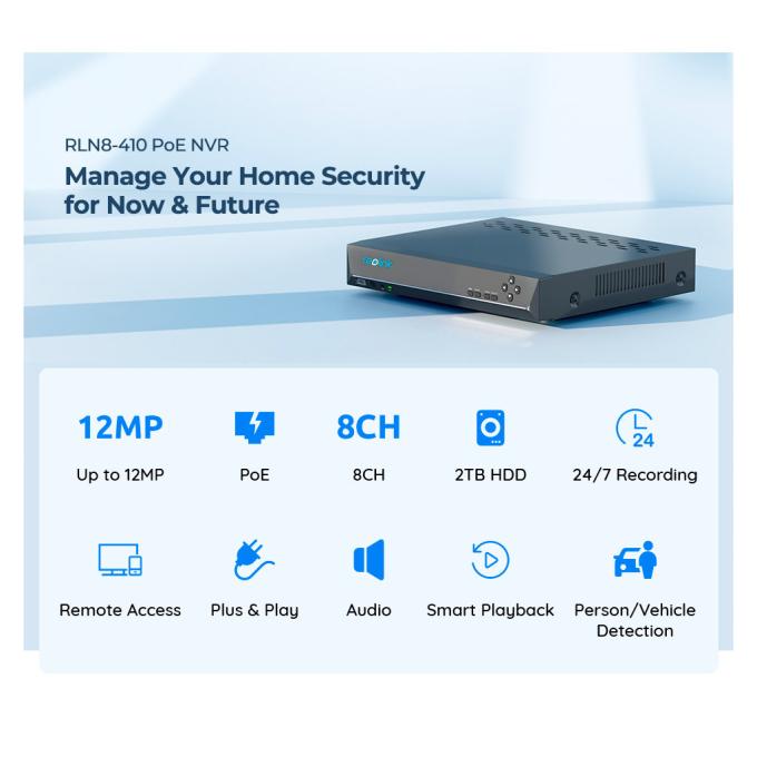 Reolink RLN8-410 без HDD