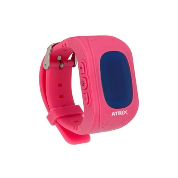 Умные часы Atrix iQ300 GPS Pink; 0,96" (320 x 240) OLED / MediaTek MTK6261 / 128 МБ оперативной памяти / 32 МБ встроенной / Bluetooth 4.0 / ОС Другое / WR20 / 400 мАч / 54 х 34 х 12 мм, 40 г / розовый 246923