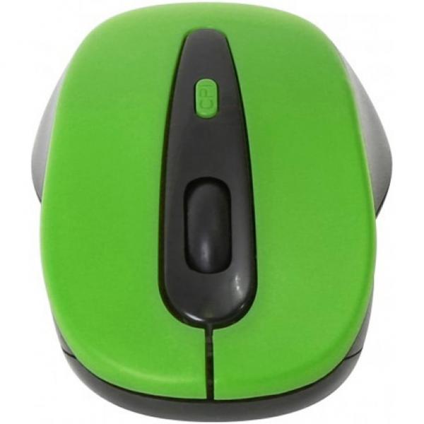 Мышка OMEGA Wireless OM-416 black/green OM0416WBG