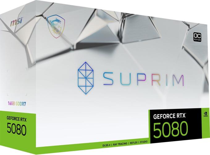 MSI GeForce RTX 5080 16G SUPRIM SOC