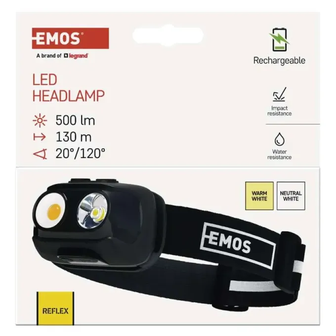 EMOS P3542 500Lm Li-Ion