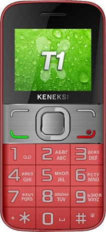 Мобильный телефон Keneksi T1 Red 4602009346811