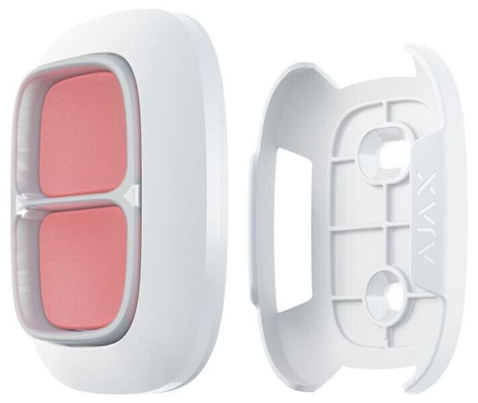 Ajax Holder for Button/Double Button WHITE