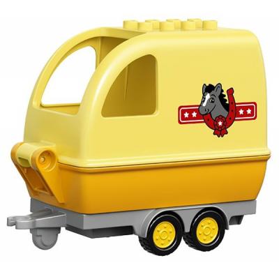 Конструктор LEGO Duplo Town Трейлер для лошадок 10807