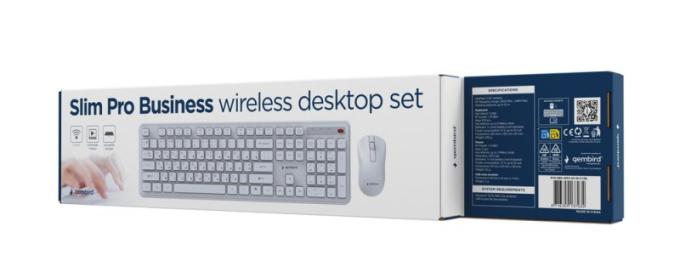 GEMBIRD KBS-WPS-01-W-CYRL