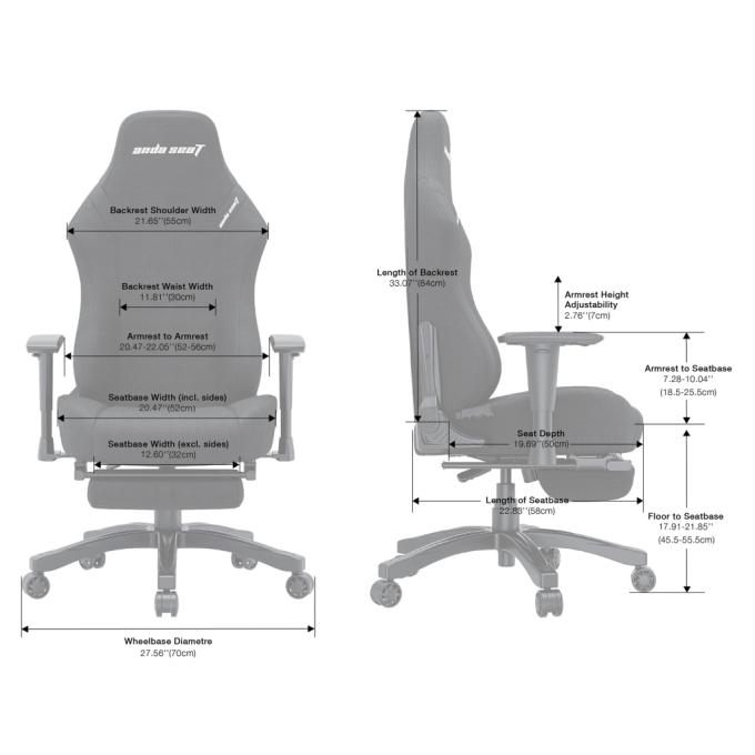 Anda Seat AD18T-44-GB-F