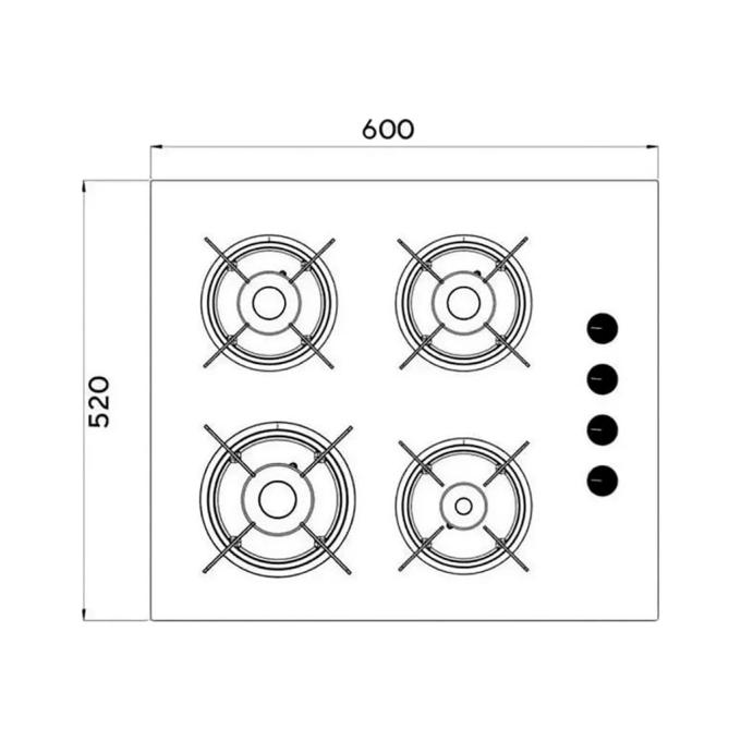 KUMTEL KO-40TAHDF WHITE