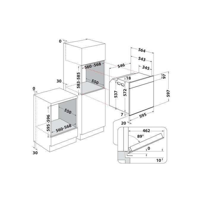 Whirlpool WOI78FPT1SXA