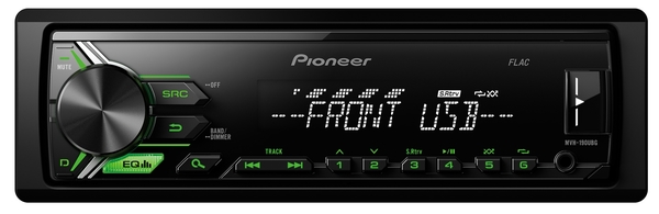 АвтоРесиверCD/MP3 PIONEER MVH-190UBG