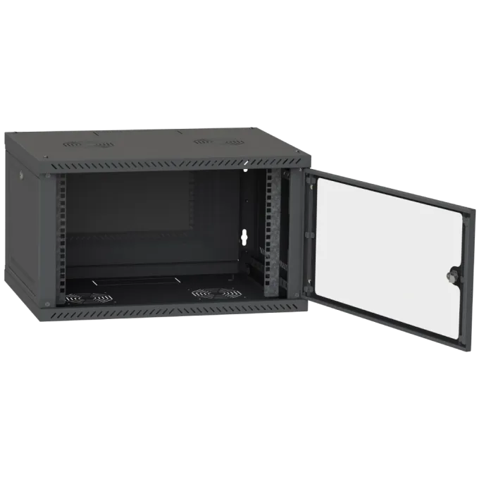 Ipcom CH-6U 600x350 стекло RAL9005