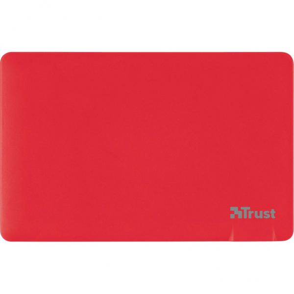 Батарея универсальная Trust 2200T Ultra-thin Charger red 6276539