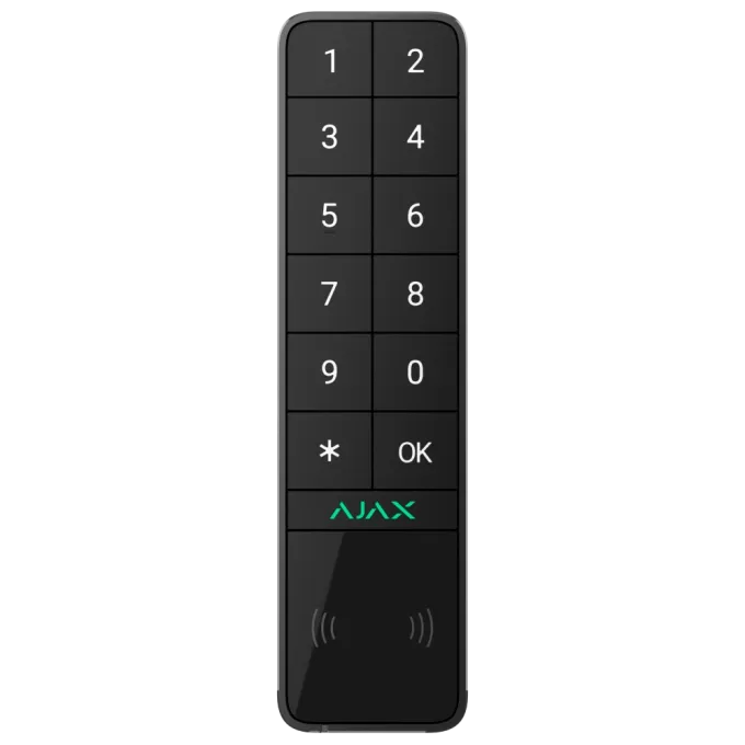 Ajax KeyPad Outdoor Jeweller (8EU) ASP black