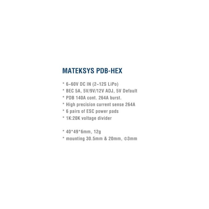 MATEK PDB-HEX