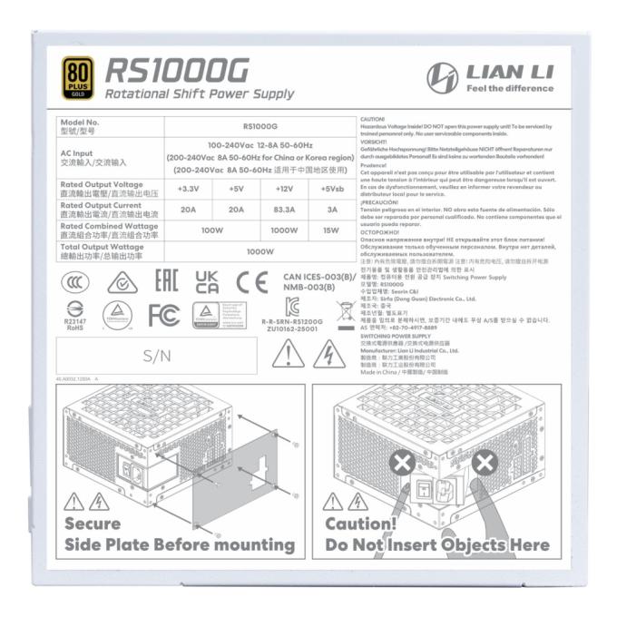 Lian Li G9P.RS1000G.W000.EU