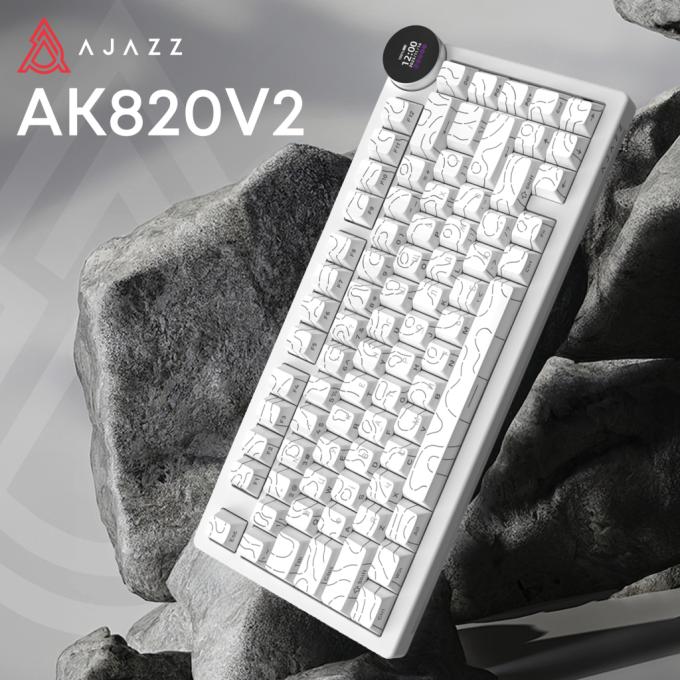 Ajazz AK820-V2-WP-S-W