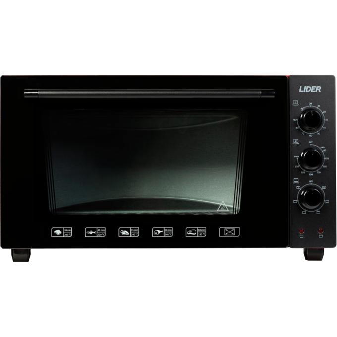 LIDER 4223 LUX Black-Red