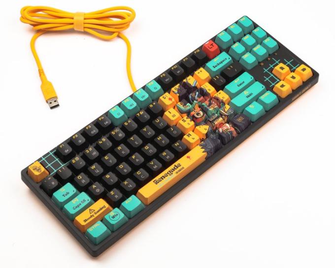 A4tech AT87 Bloody (Renegade Black/Yellow)