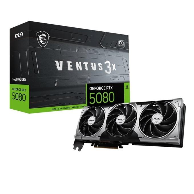 MSI GeForce RTX 5080 16G VENTUS 3X OC