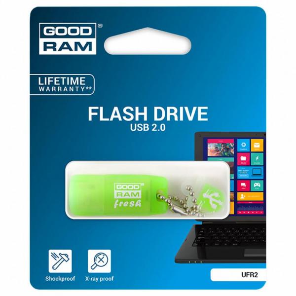 USB флеш накопитель GOODRAM 16GB UFR2 Fresh Lime USB 2.0 UFR2-0160G0R11