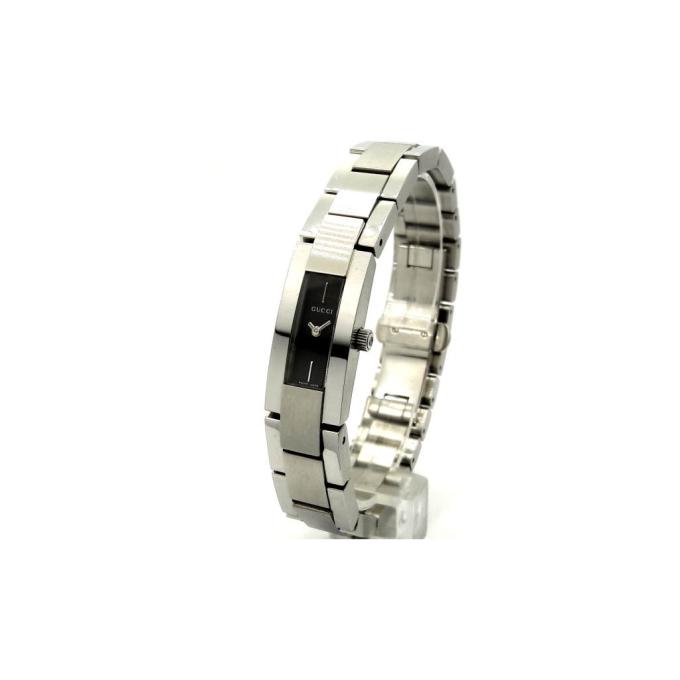 Gucci 4605L 24636 BLK/STEEL/BRACELET