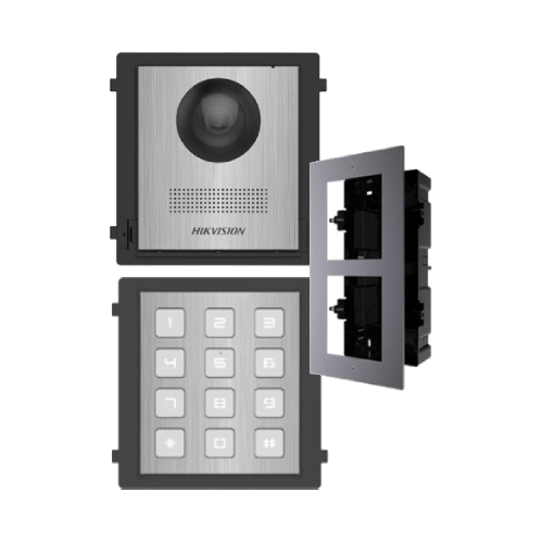 Hikvision DS-KD8003-IME1NS + DS-KD-ACF2/Plastic + DS-KD-KP/S