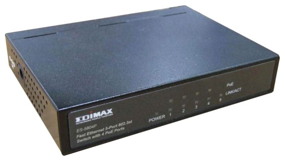 Коммутатор Edimax ES-5804PH 10/100M POE