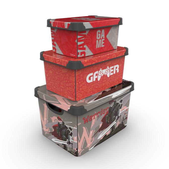 QUTU STYLE BOX с/к GAME WARRIOR 5л.