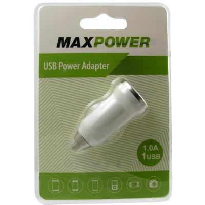 Зарядное устройство MaxPower Mini 1A White 33840