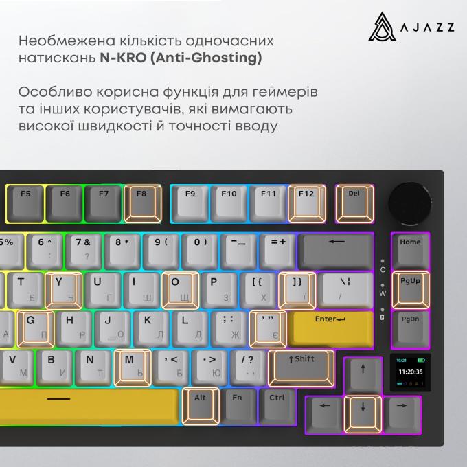 Ajazz AK820PRO-FF-BGY