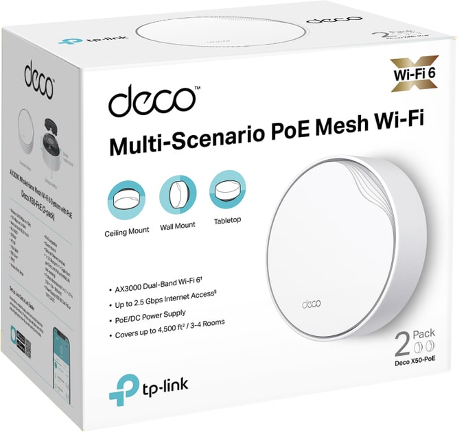 TP-Link Deco X50-PoE (2-pack)