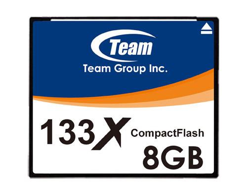 Карта памяти Team 8Gb Compact Flash 133x TCF8G13301