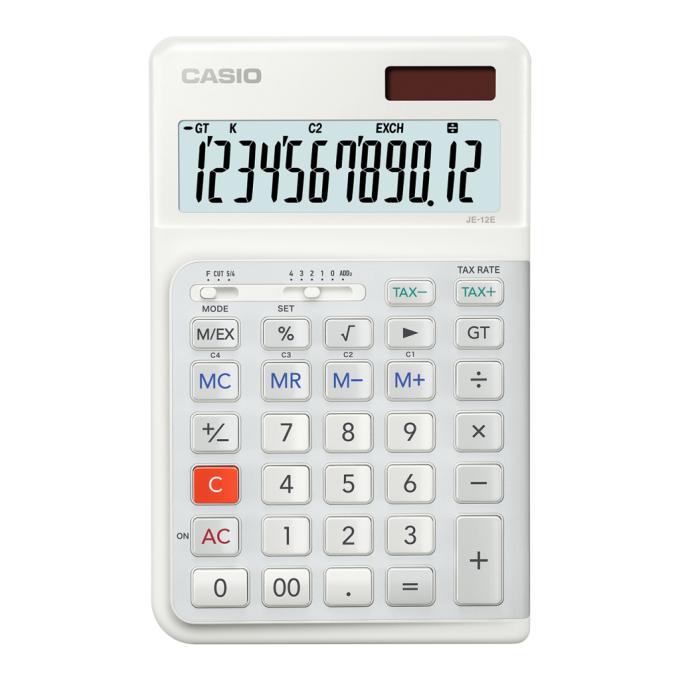 Casio CALC-CAS-JE-12E-WE-W