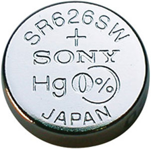 Батарейка SONY SR626SWN-PB часовая