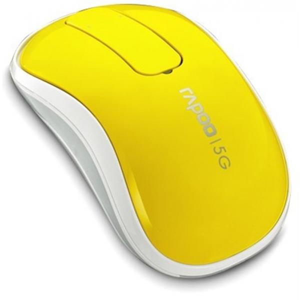 Мышка Rapoo T120p Yellow USB
