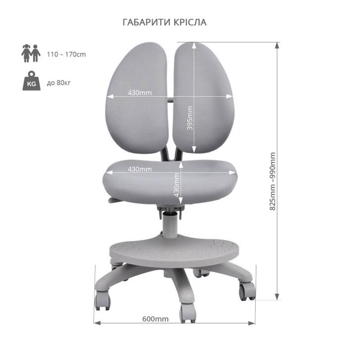 FunDesk Fresco Grey