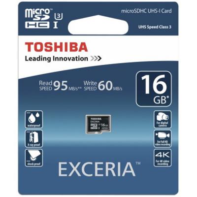 Карта памяти TOSHIBA 16GB microSD class 10 SD-CX16UHS1(6A
