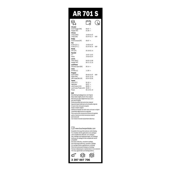 BOSCH 3 397 007 706