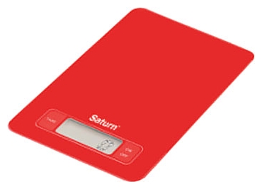 Весы кухонные Saturn ST-KS7235 Red ST-KS7235_Red