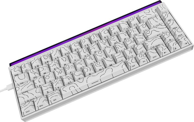 Ajazz NK68-R-S-W
