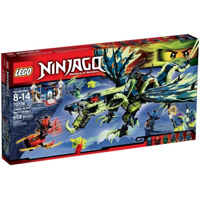Конструктор LEGO Ninjago Атака Дракона Морро 70736