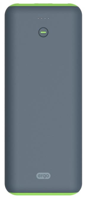 внеш. аккум. ERGO LI-S90 - 20000 mAh Li-ion Rubber (Grey)