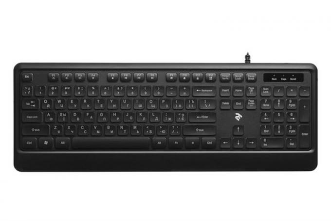 Клавиатура 2E KS110 Illuminated (2E-KS110UB) Black USB