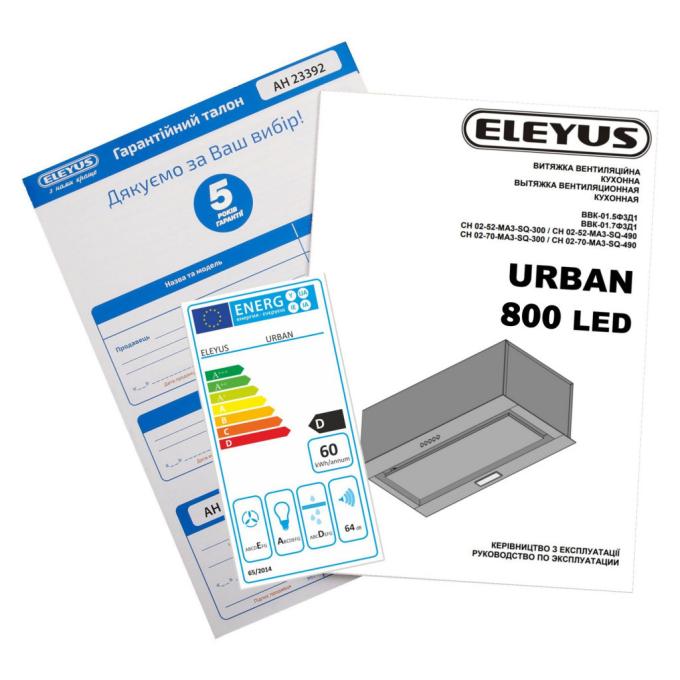 ELEYUS URBAN 800 LED 52 BL