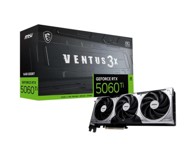 MSI RTX5060TI 16G VENT 3X OC