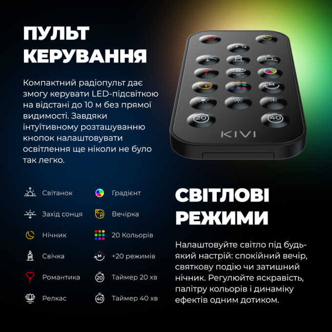 Kivi ALUMIGLOW TV MOUNT