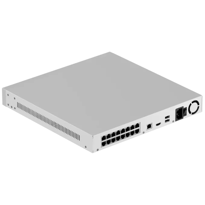 Ajax NVR H2D16PAC (16ch) white HDMI 4K 16Тб PoE