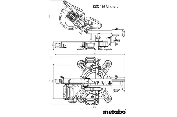 METABO 613216000