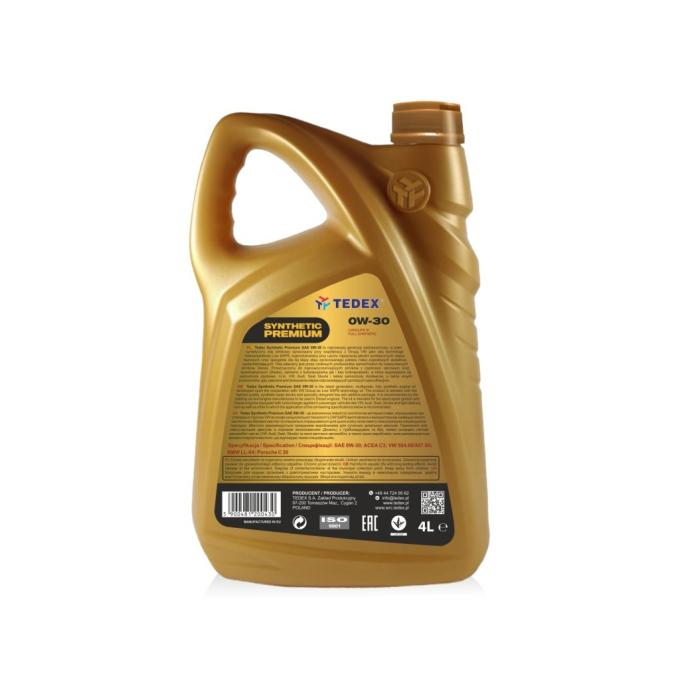 TEDEX SYNTHETIC PREMIUM SM/CF/EC 0W30  4л
